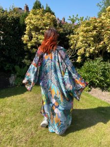 colourful kimono
